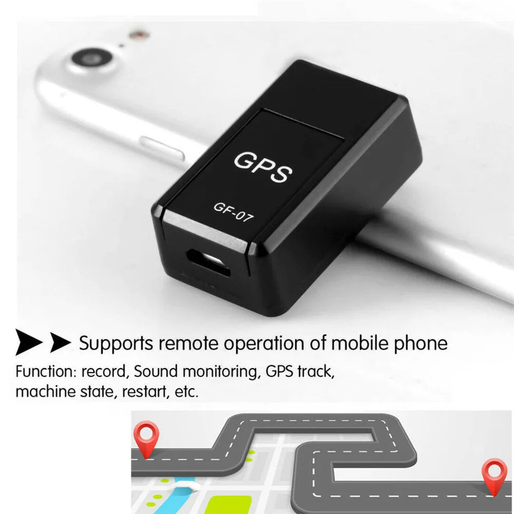 Mini Magnetic Car Vehicle GSM GPRS GPS Tracker Locator Real Time Tracking Portable Car GPS Trackers GF-07